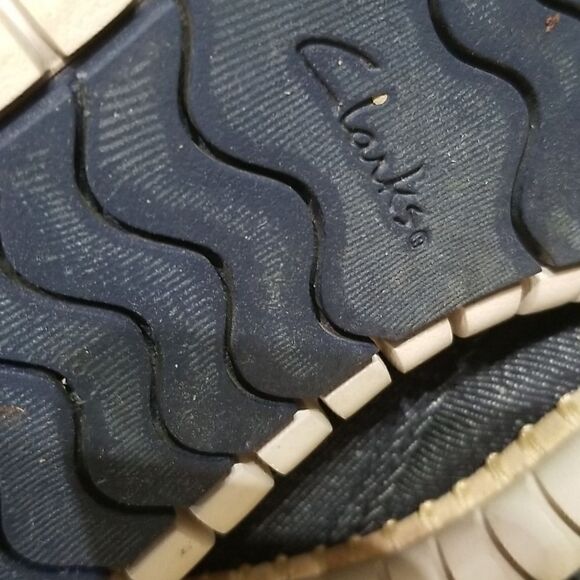 Clarks Canvas Freedom Shoes Men’s  Size 8 1/2 - Picture 11 of 11